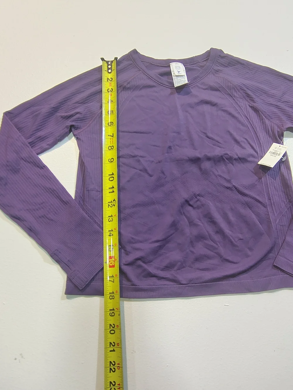 Old Navy Purple Long Sleeve Kids Tee